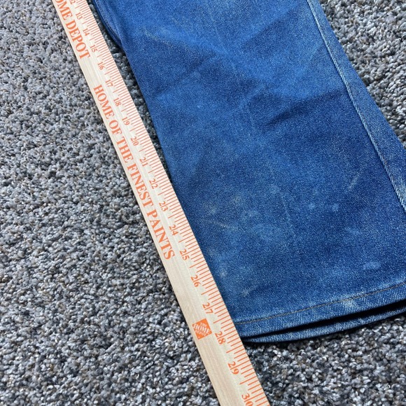 Vintage Levi's 515 Jeans Men's 34x28 
USA Made Brown Tab Straight Leg Denim 90s - Picture 7 of 11